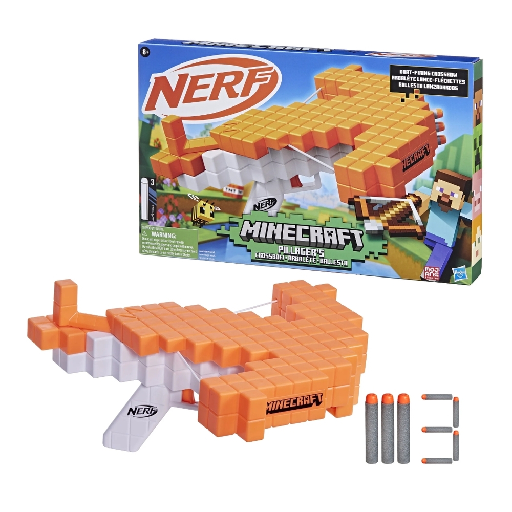 Nerf Minecraft Pillager’s Crossbow Blaster